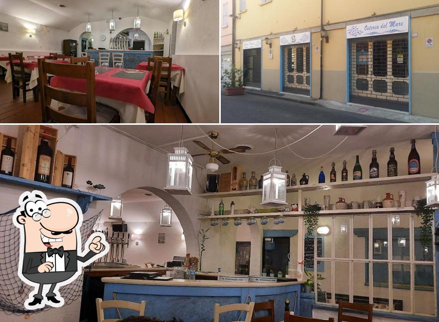 Gli interni di Osteria del Mare - Happy House