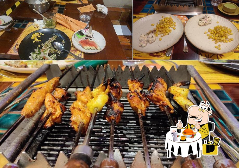 Food at Pirates of Grill