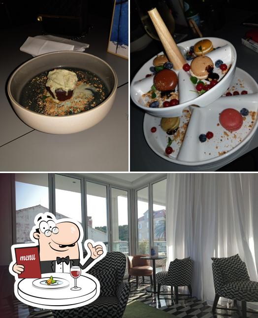 Guarda la foto che raffigura la cibo e interni di Adriana Roof Top Bar