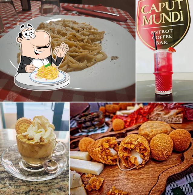 Spaghetti alla carbonara al CAPUT MUNDI TRATTORIA ROMANA