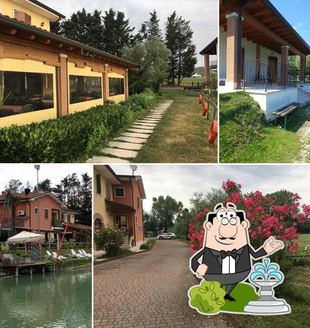 Gli esterni di Laghetto ai Portici