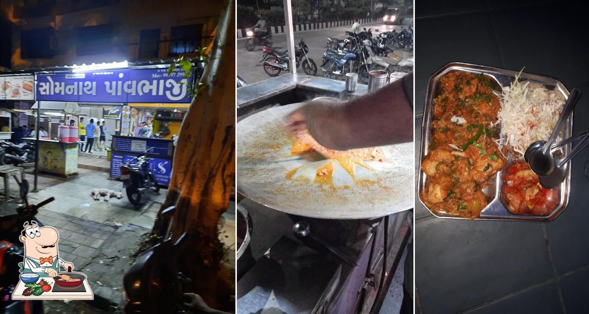 Chicken curry at Somnath Pav Bhaji Centre