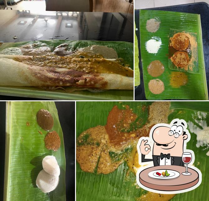 Food at Murugan Idli Shop Madurai