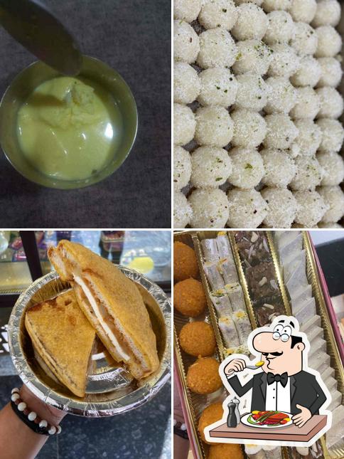 Food at Bengali Sweet Corner