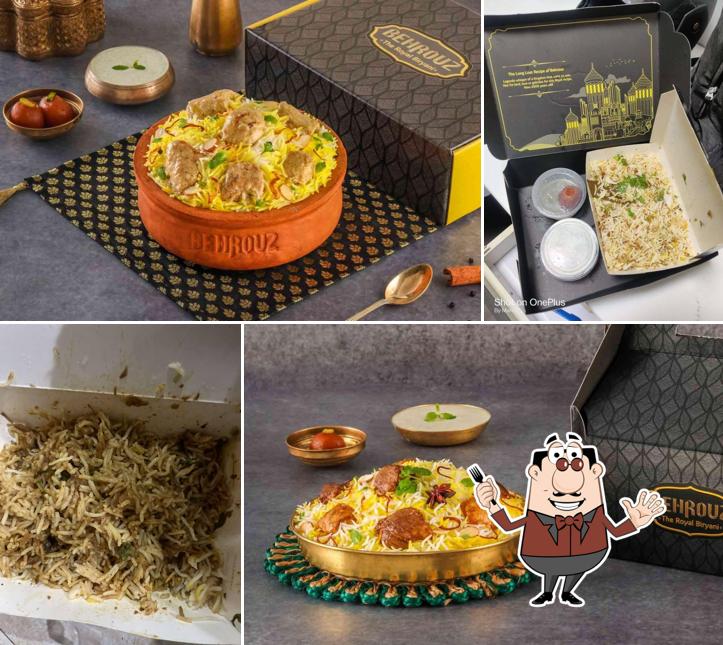 Food at Behrouz Biryani R S Puram