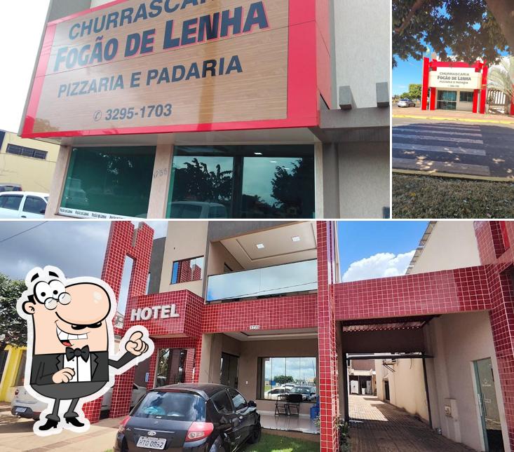Veja imagens do exterior do Fogão de Lenha
