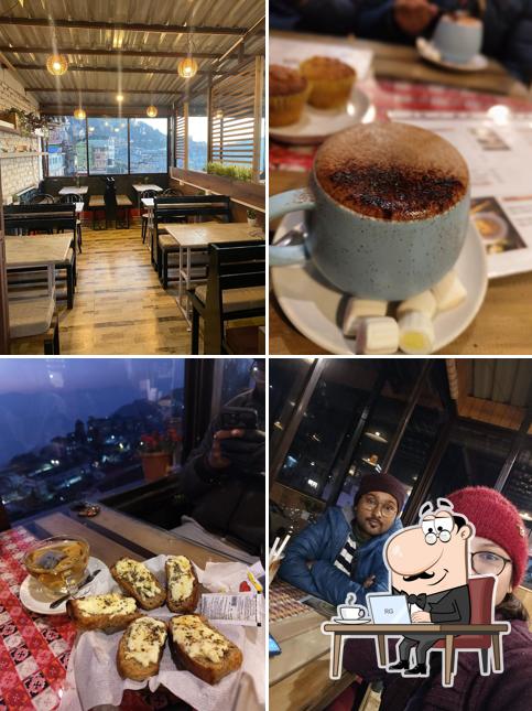 Take a seat at one of the tables at Machhan Tea Bar Cafe