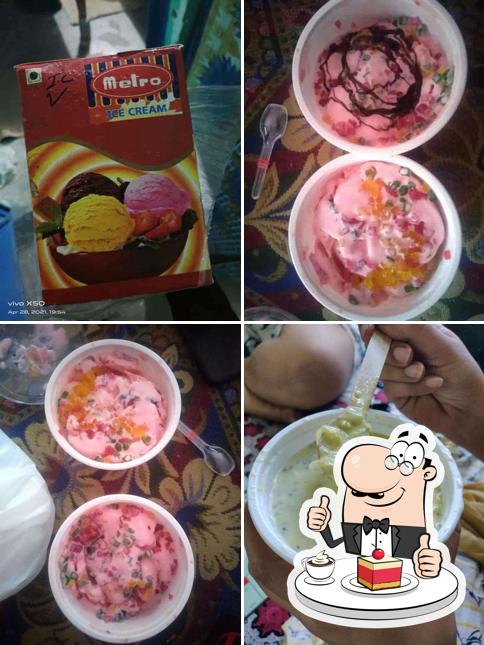 Kulfi Darbar offers a variety of desserts