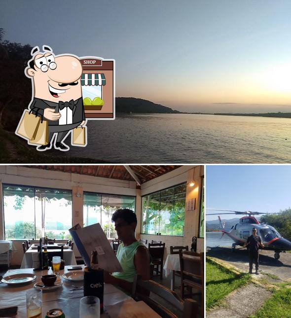 Você pode espairecer no exterior Restaurante Dalmo Bárbaro