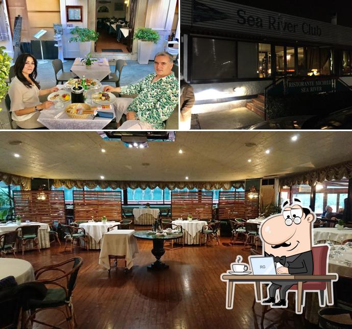 Gli interni di Ristorante Sea River da Michele