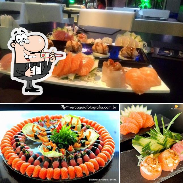Escolha diversas opções de sushi