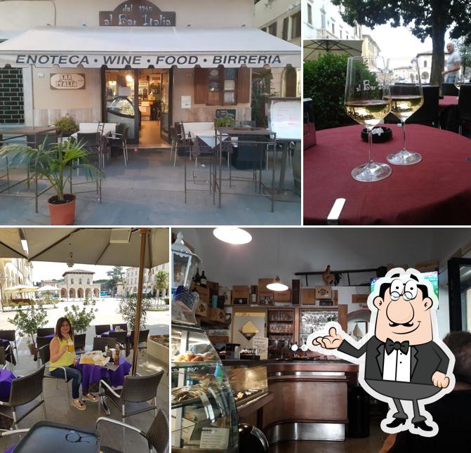 Dai un'occhiata agli interni di Bar Italia