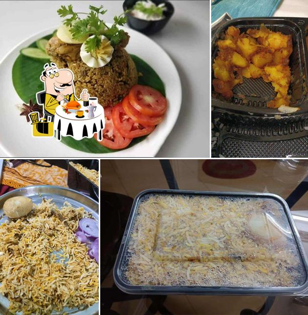 Chocolate mousse at Dawat E Jashn