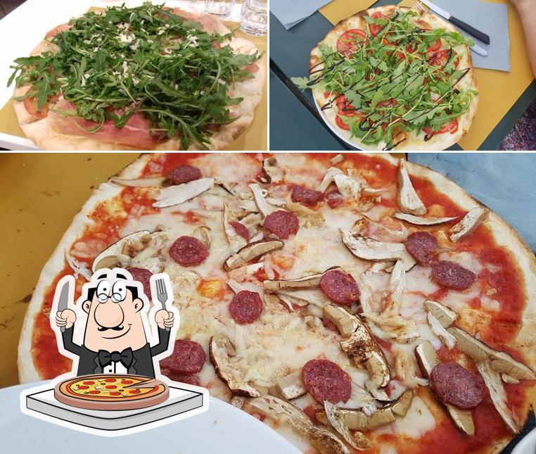 A Pizzeria I' Brollo, puoi assaggiare una bella pizza