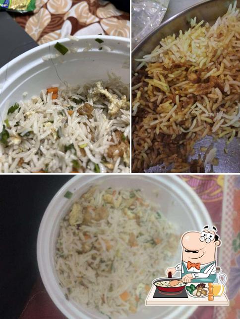 Fried rice at Rajabhoga Biryanis