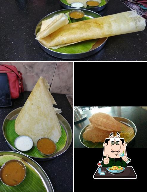 Food at ALM Pranavam Restaurant