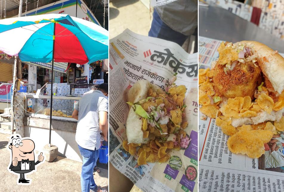 Here's a picture of Baban Famous Vada Pav