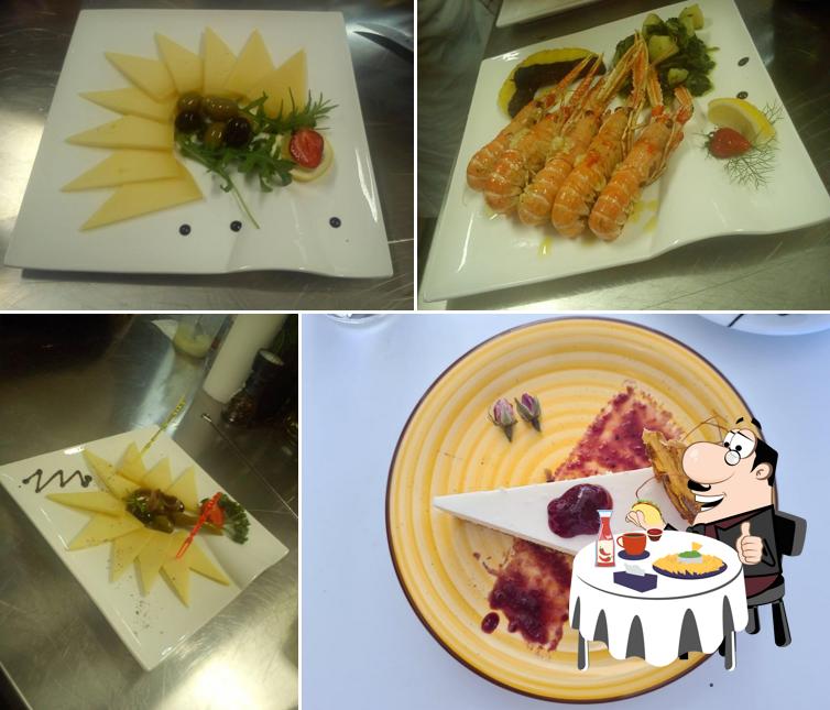 Piatto di formaggi al Konoba Franco