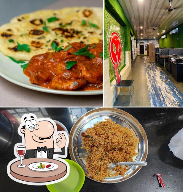 Food at Lazeez Wazwan