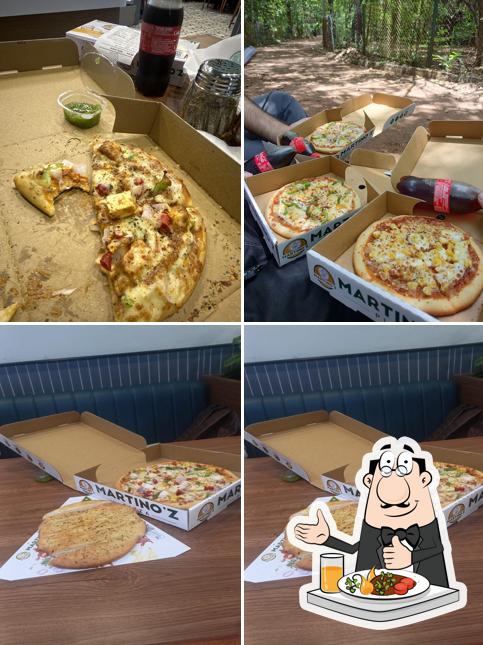 Food at Martino'z Pizza Udaipur