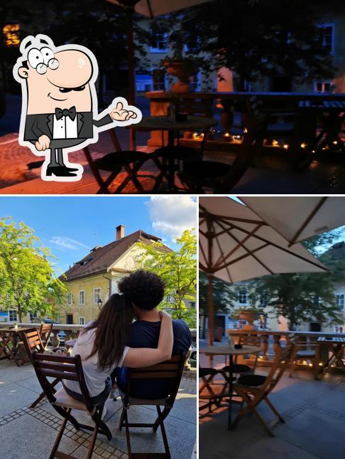 Gli interni di Terasa Bar Kranj