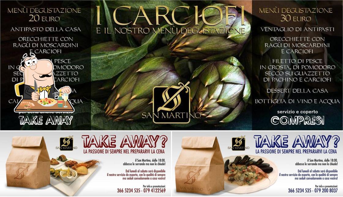 Platti al Ristorante San Martino