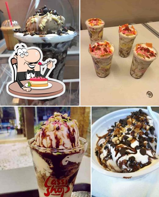 Lassi Shop offers a number of desserts