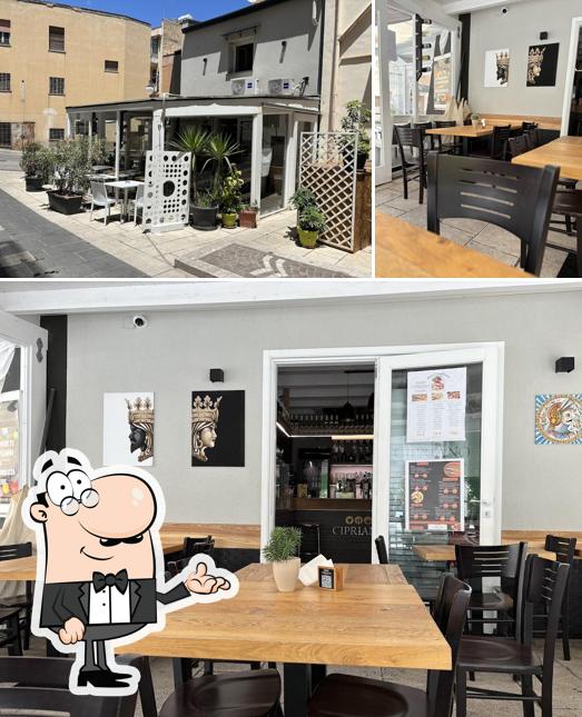 Gli interni di CIPRIANO FOOD & DRINK