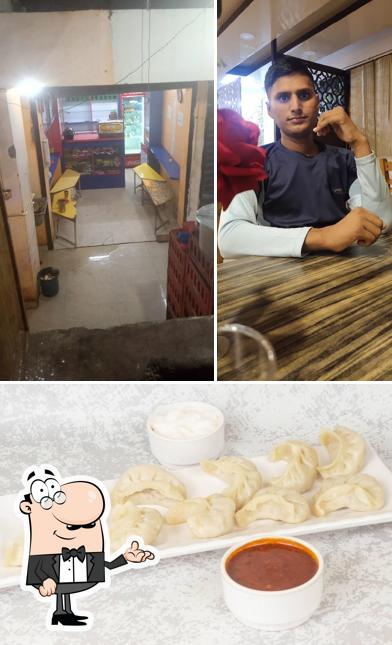 The interior of Aaja Khaja