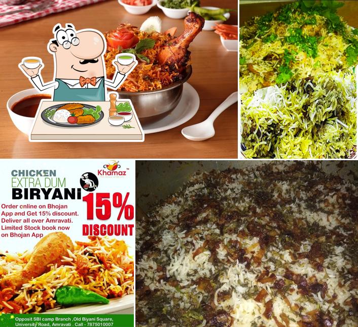 Meals at Khamaz Biryani