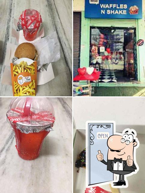 Look at the photo of Wow Waffles & Shakes