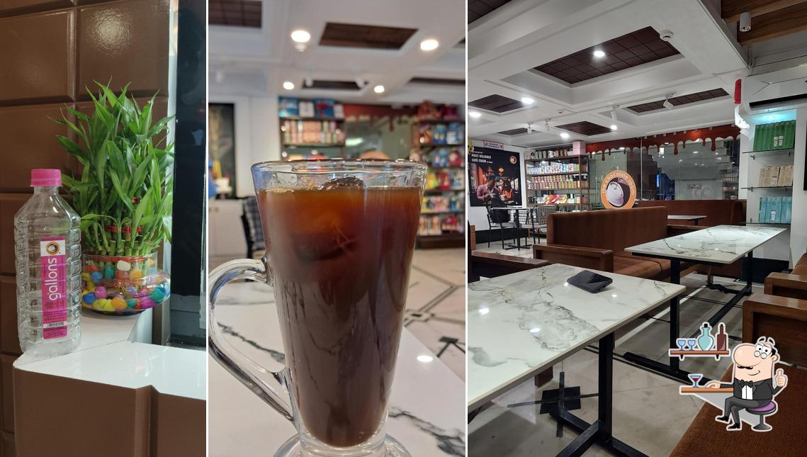 The interior of The chocolate room