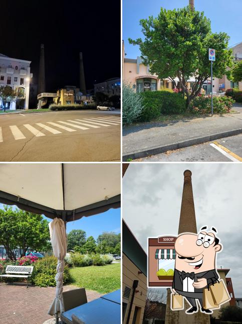 Bima Caffè Bottega del Fritto si caratterizza per la esterno e interni