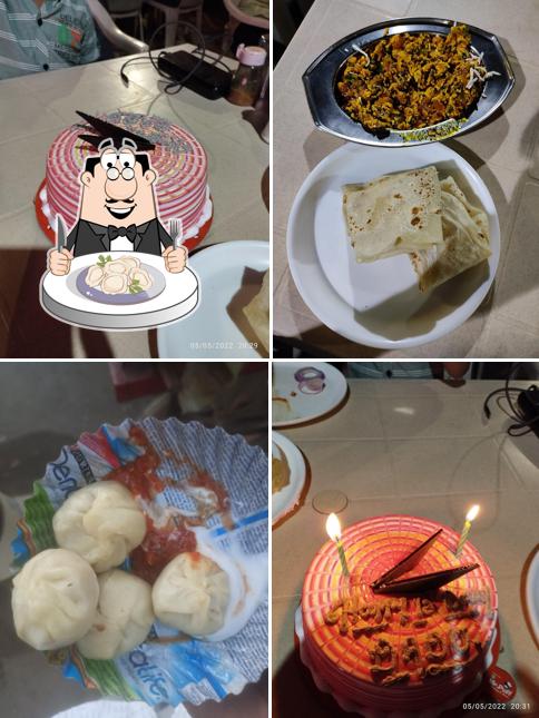 Dumplings at SWAGAT CORNER