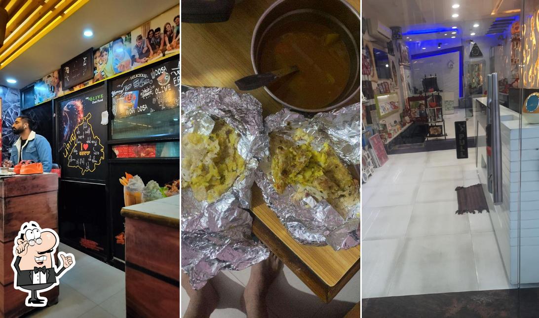 The interior of The Olive Fast Food