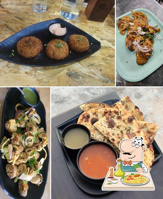 Food at The Soya Chaap Co