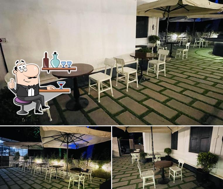 The interior of Toscana Cafe