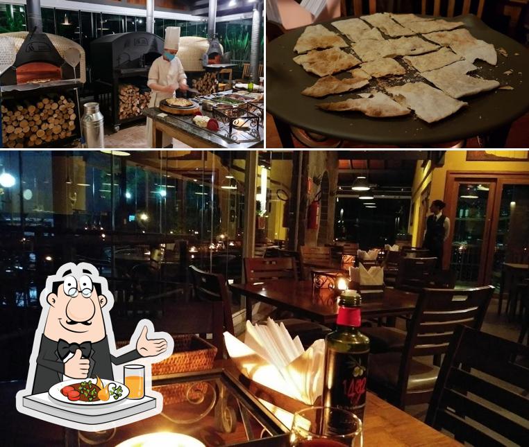 Comida em Arte da Pizza - Grande Hotel Campos do Jordão