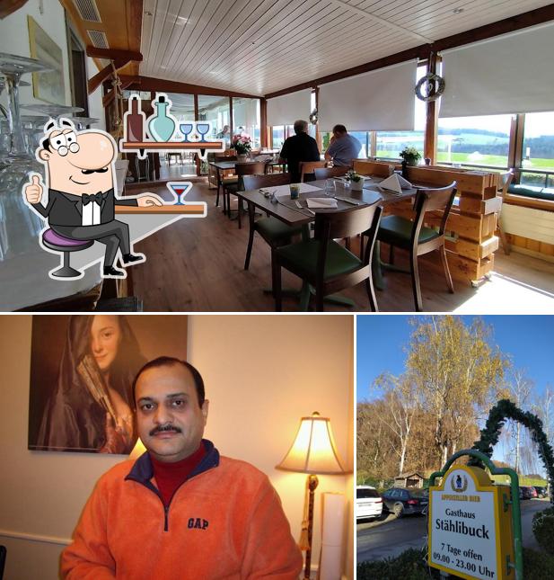 Gli interni di Restaurant Stählibuck