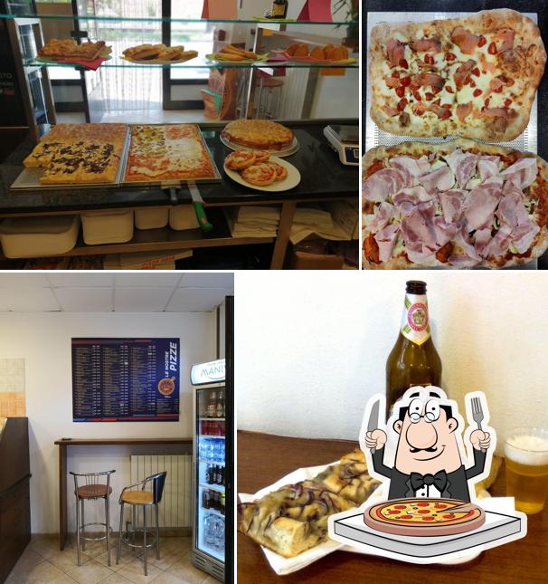 A La Rotonda Pizzeria Focacceria e non solo, puoi prenderti una bella pizza