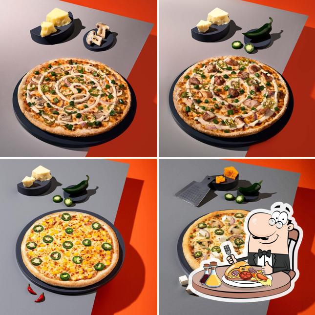 Order different kinds of pizza