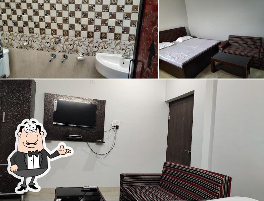 Take a seat at one of the tables at LALITA BHAWAN