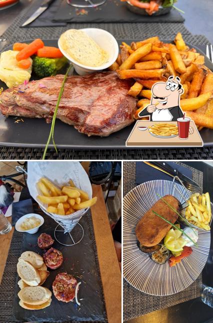 Patatine fritte al Le Castel