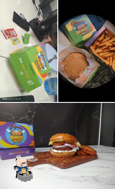 Food at Apna Burger