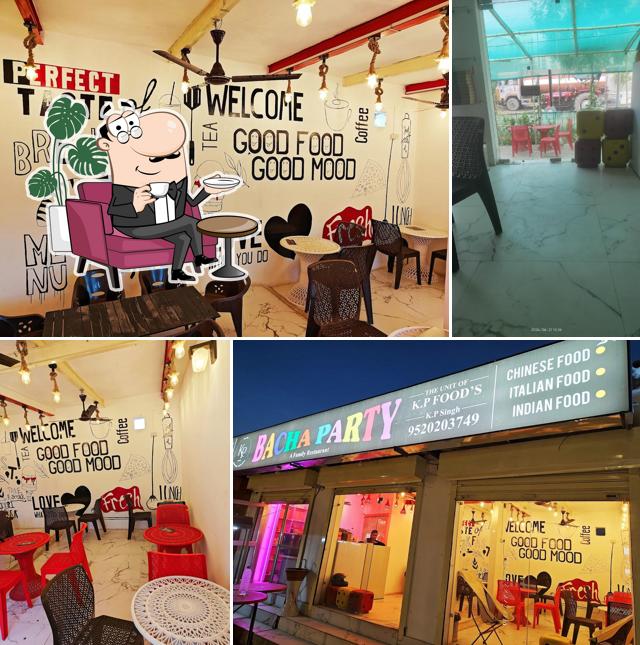 The interior of BACHA PARTY