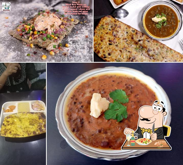 Meals at Halla Bol (Amritsari Patty Kulcha)