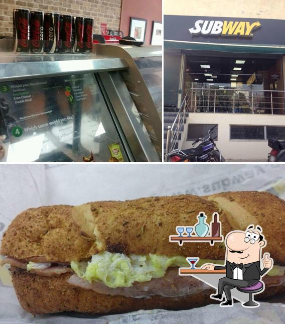 Check out how Subway looks inside