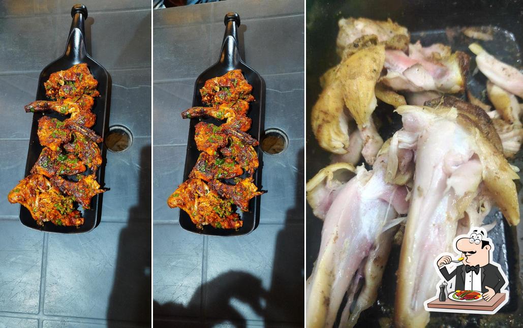 Food at The Butcher's Grill