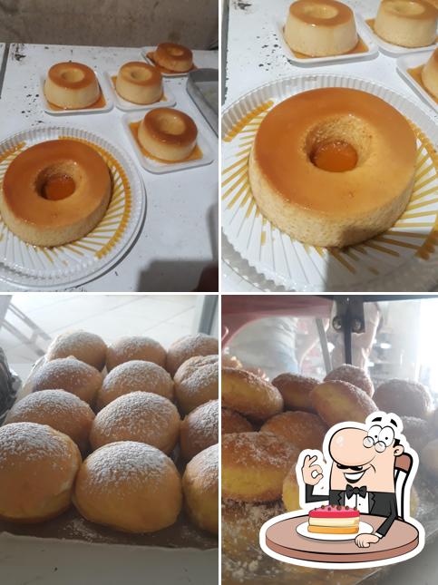 Bolo de queijo em A padaria pão Nobre
