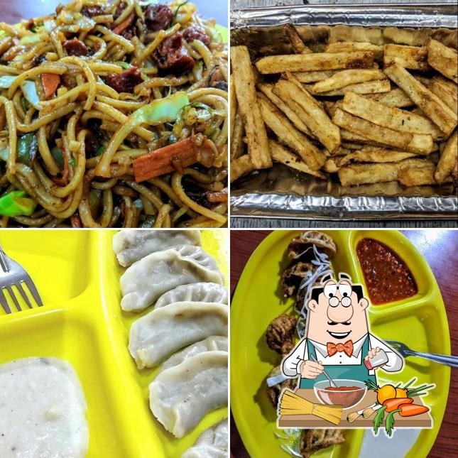 Spaghetti bolognese at Ayush Fast Food